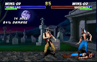 Ultimate Mortal Kombat 3 - Title screen image