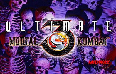 Ultimate Mortal Kombat 3 - Title screen image